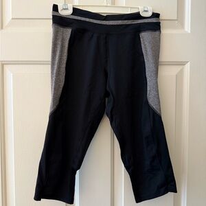 Champion Medium Black & Gray Workout Leggings